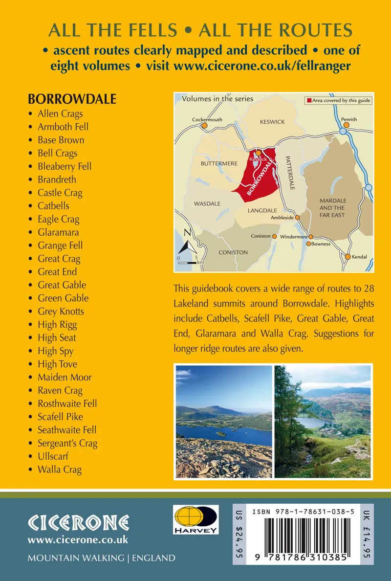 Cicerone - Borrowdale - Walking the Lake District Fells - Mark Richards-1
